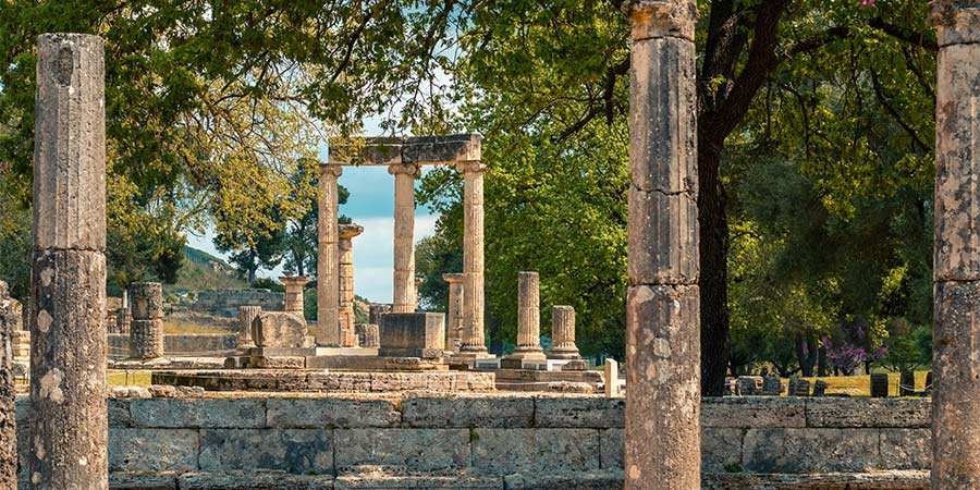 Discovering Olympia, home to the Olympic Games